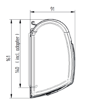 Markise Thule Omnistor 5200 2,62m Mystic Grau Gehäuse eloxiert